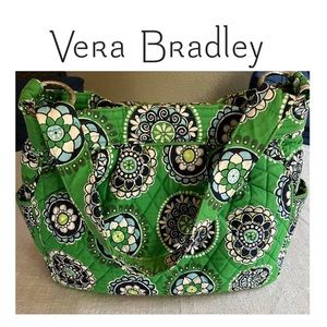 EUC. Vera Bradley Reversible Bag in Cupcake Green.
